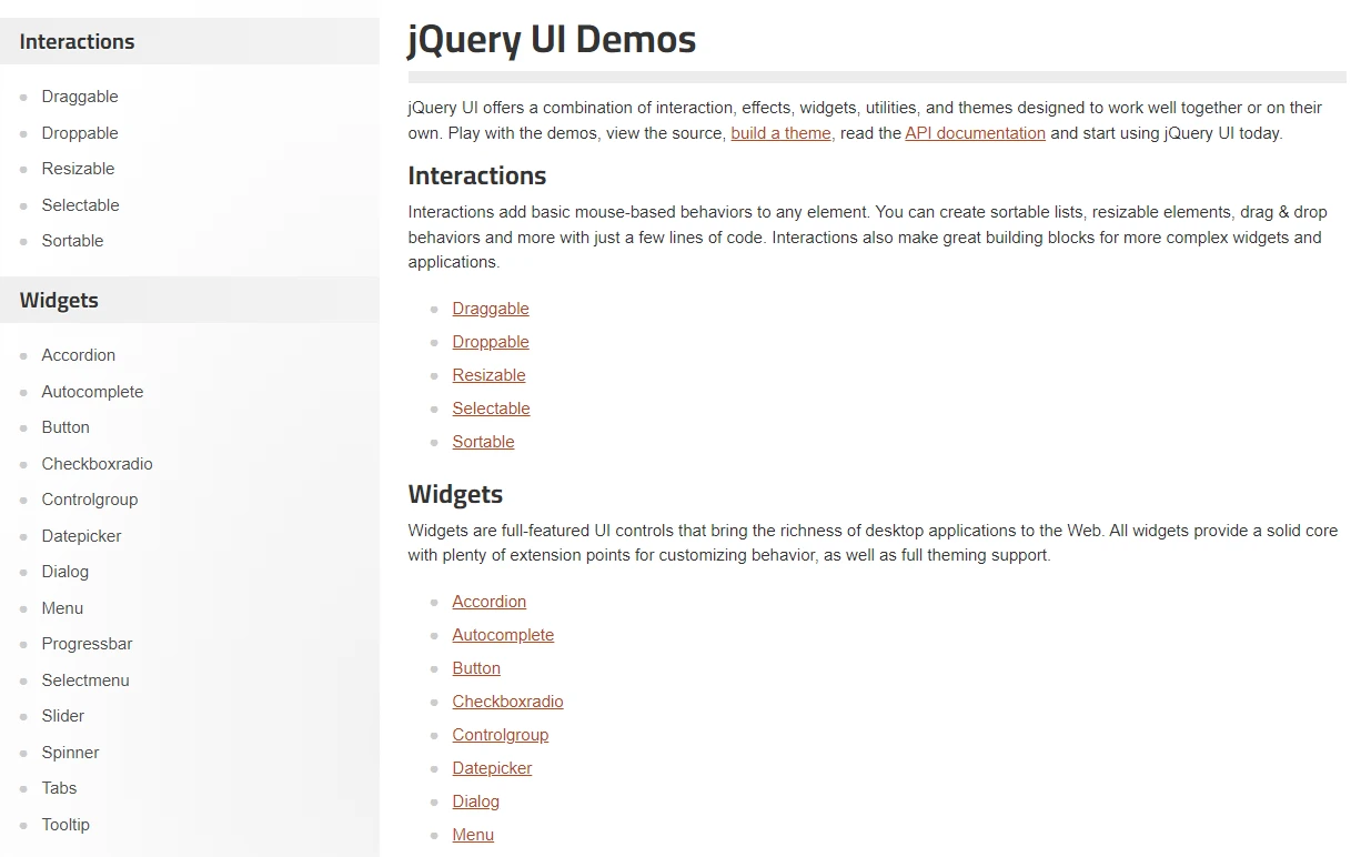 jQuery UI