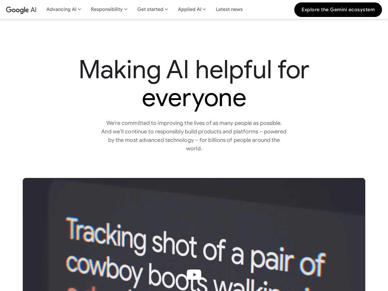 Google AI学习平台