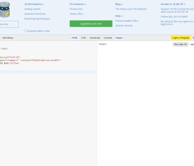 JSBin