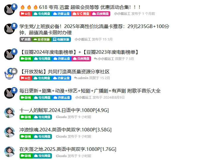 网盘资源分享社