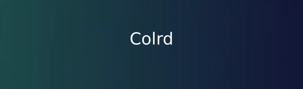 Colrd评测:看似简单的工具,藏着怎样的使用潜力?