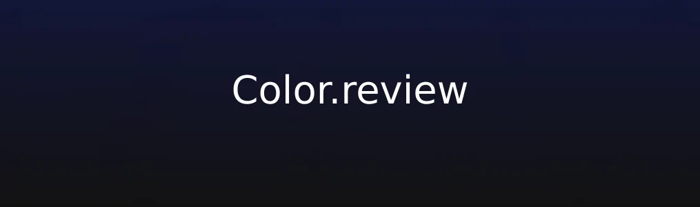 Color.review初体验分享:设计师的秘密武器还是宣传大于实际?