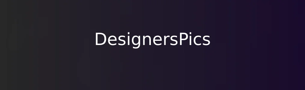 此次测评对象DesignersPics