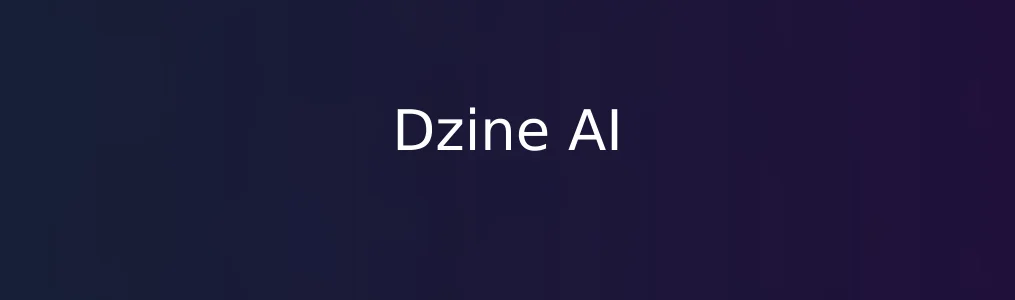 Dzine AI真实上手:设计师的新“灵感发动机”?
