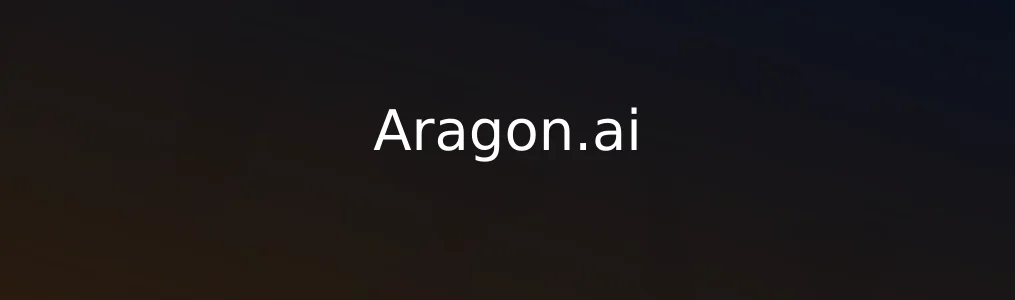 此次测评对象Aragon.ai
