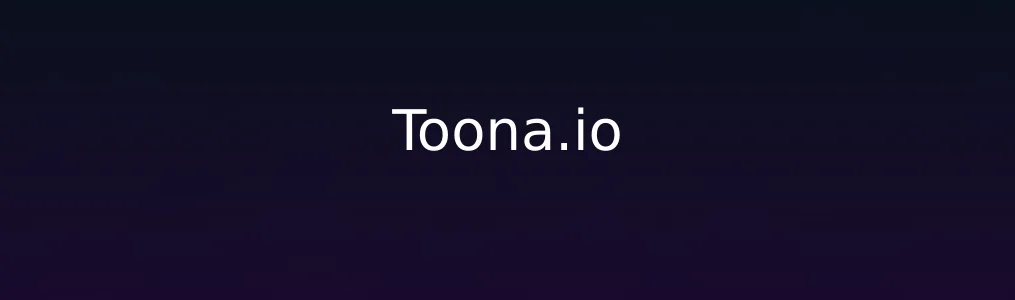 此次测评对象Toona.io