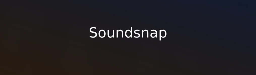 此次测评对象Soundsnap