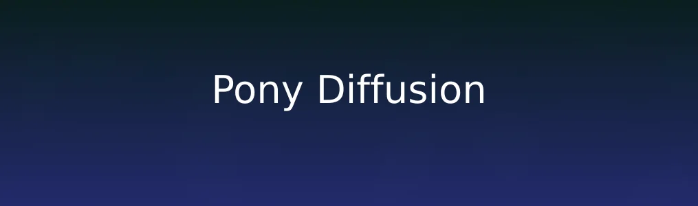 此次测评对象Pony Diffusion