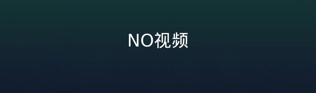 此次测评对象NO视频
