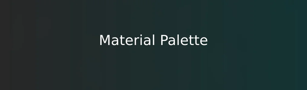《Material Palette》上手实录:配色也能这么轻巧自然？