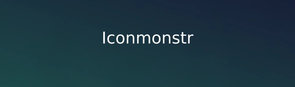 此次测评对象Iconmonstr