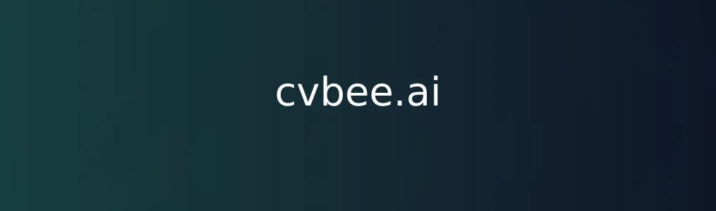 此次测评对象cvbee.ai