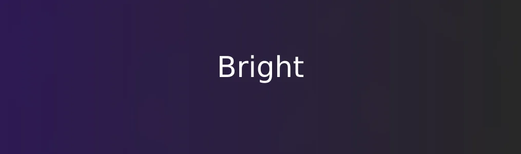 此次测评对象Bright