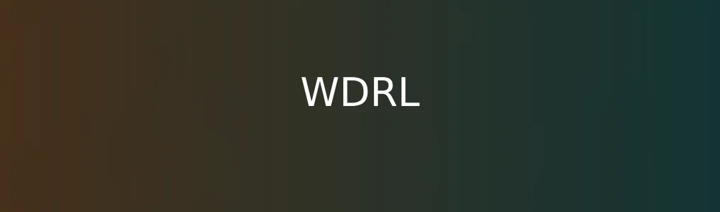 此次测评对象WDRL