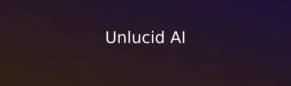 此次测评对象Unlucid AI