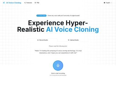 AI Voice Cloning