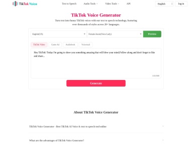 TikTok Voice