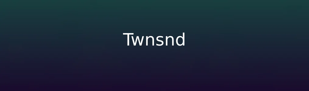 此次测评对象Twnsnd