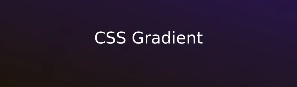 此次测评对象CSS Gradient