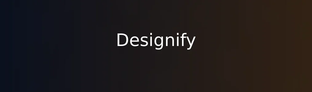 此次测评对象Designify
