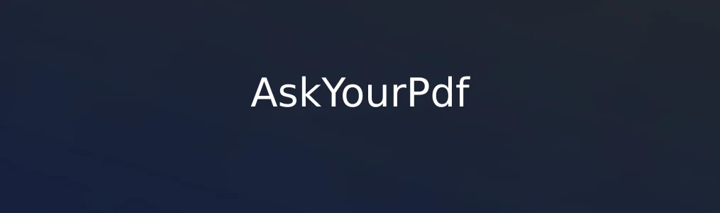 AskYourPdf特色图片