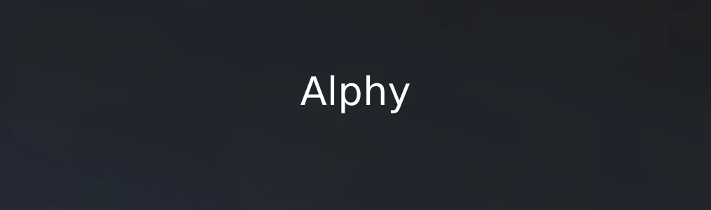 Alphy特色图片