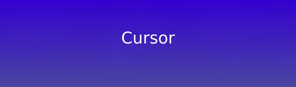Cursor特色图片