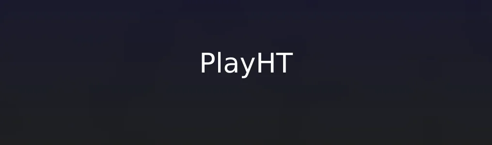PlayHT特色图片