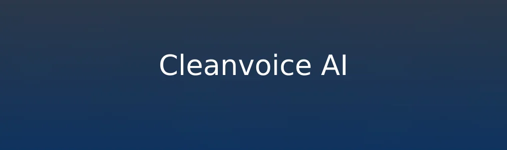 Cleanvoice AI特色图片
