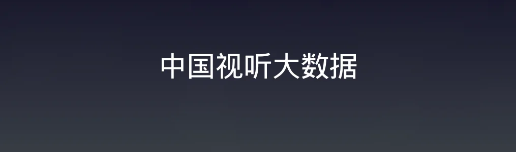 中国视听大数据特色图片