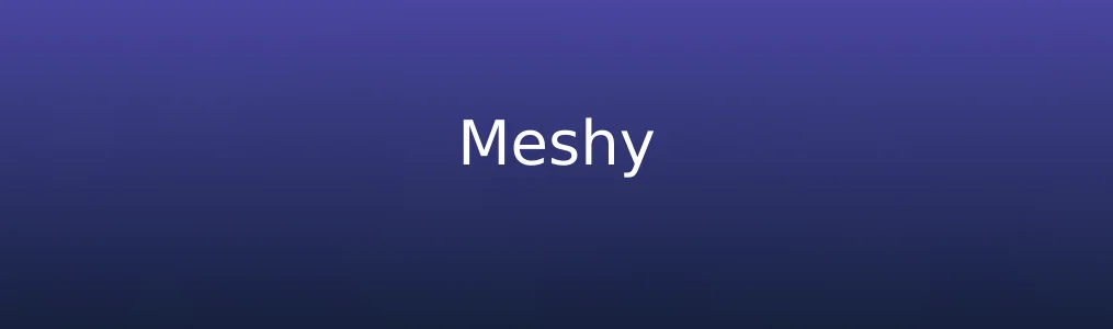Meshy特色图片