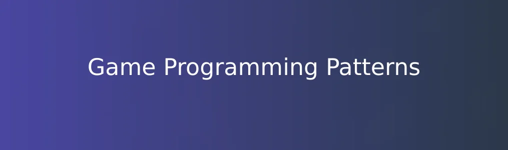 Game Programming Patterns特色图片