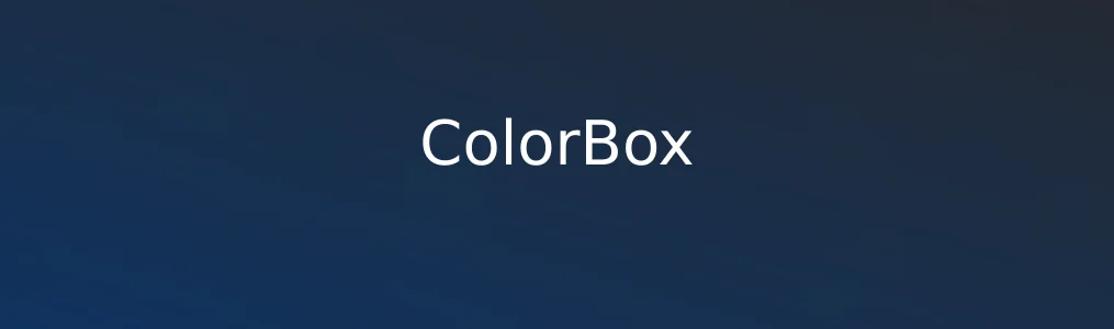 ColorBox特色图片