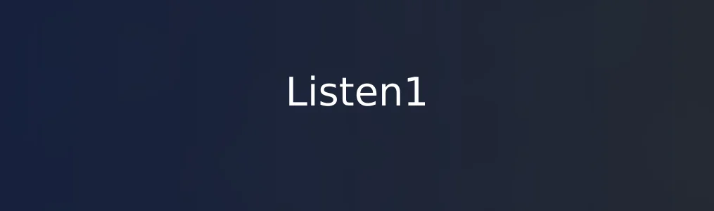 Listen1特色图片