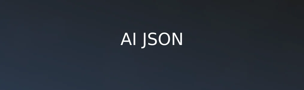 AI JSON特色图片
