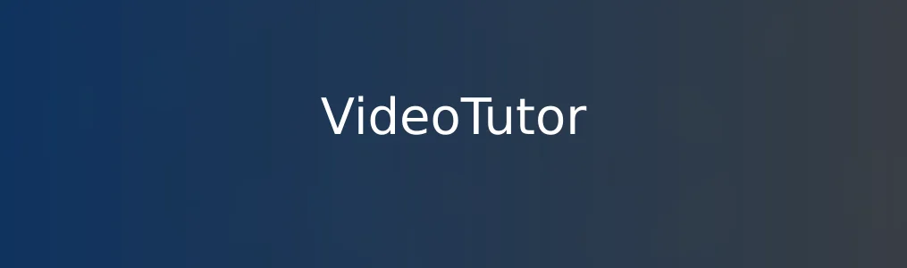 VideoTutor特色图片