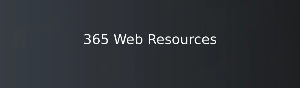 365 Web Resources特色图片