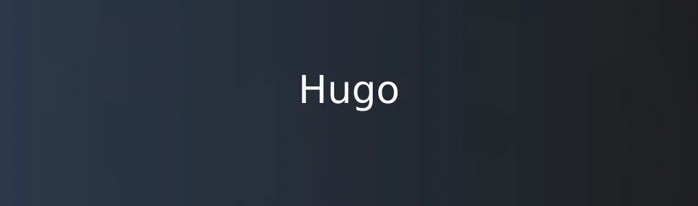 Hugo特色图片
