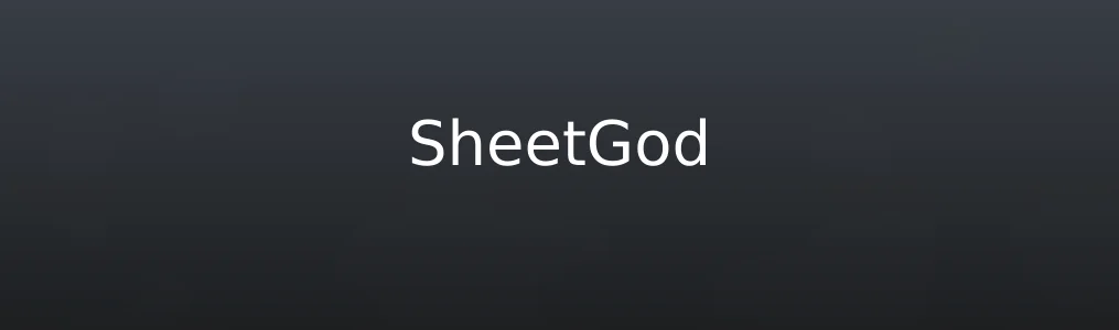 SheetGod特色图片