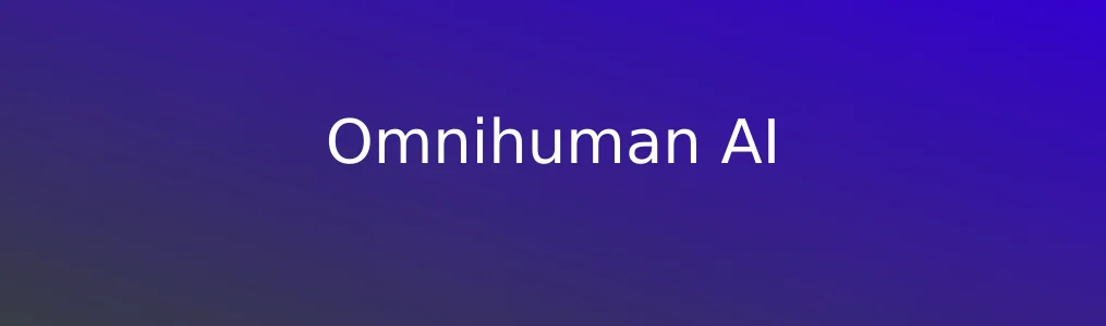 Omnihuman AI特色图片