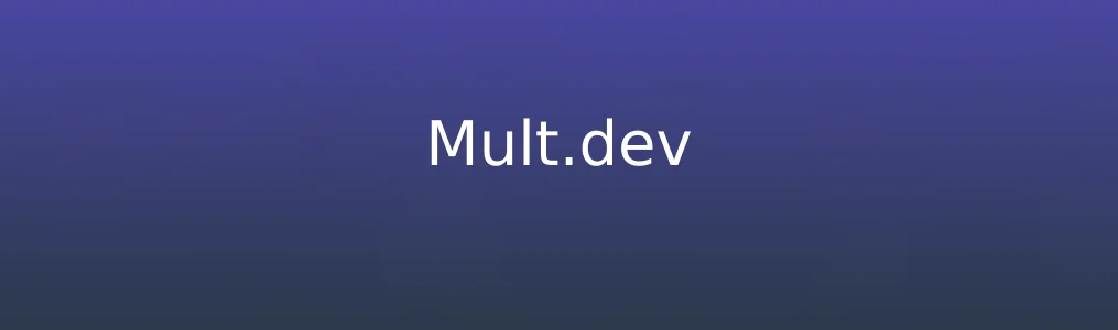 Mult.dev特色图片