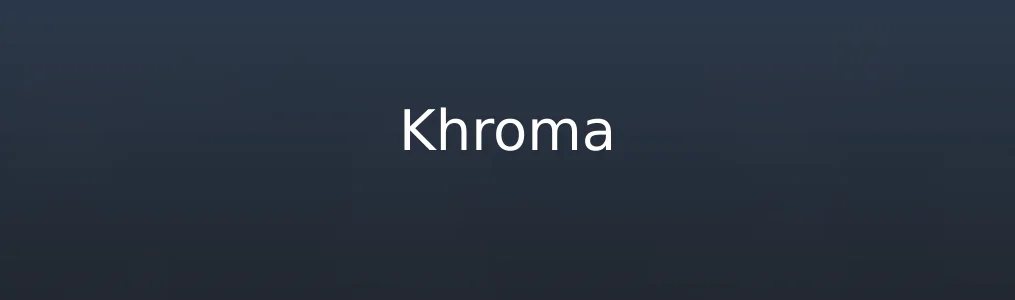 Khroma特色图片