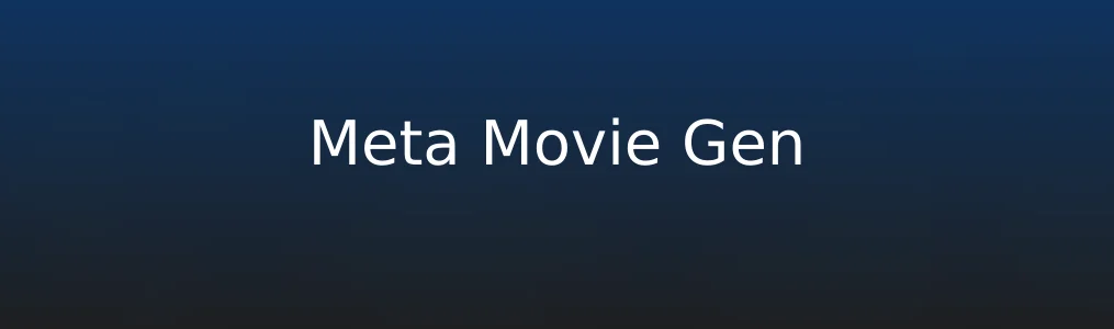 Meta Movie Gen特色图片