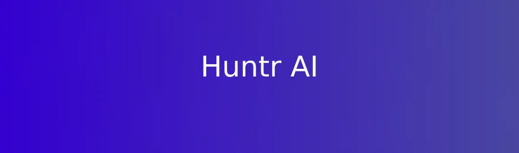 《Huntr AI》使用教程:高效管理求职申请的5个步骤
