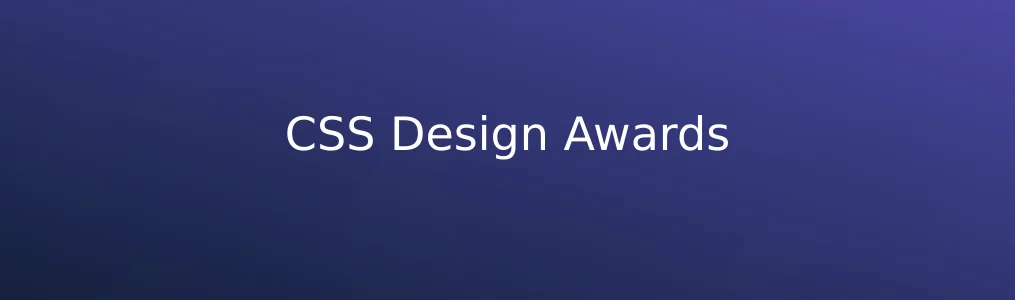 《CSS Design Awards》使用教程:如何查找与学习优秀网页设计