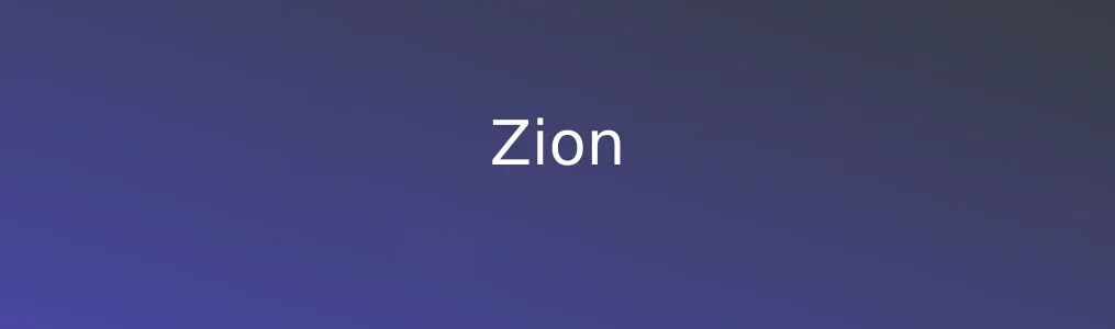 Zion特色图片