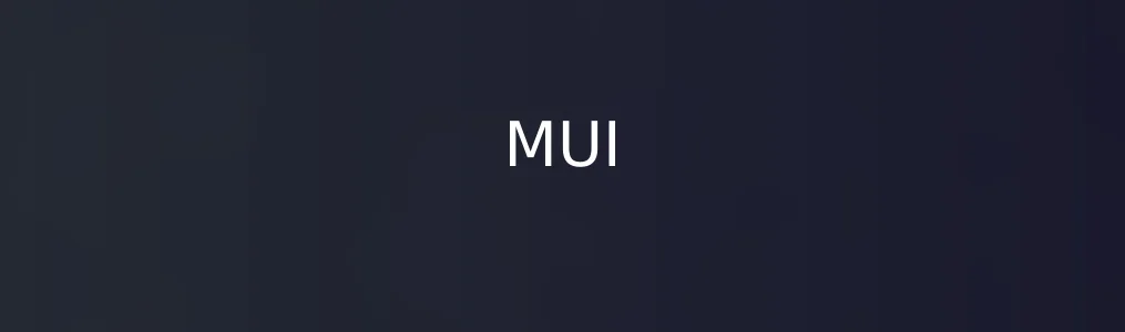 MUI特色图片