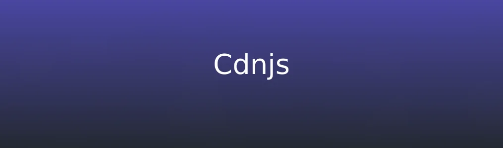 Cdnjs特色图片