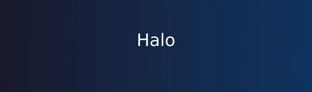《Halo》建站入门指南:快速搭建个人博客