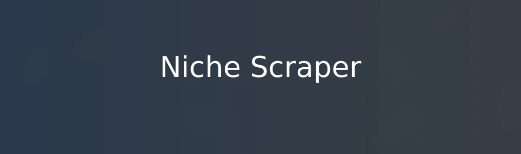 Niche Scraper特色图片